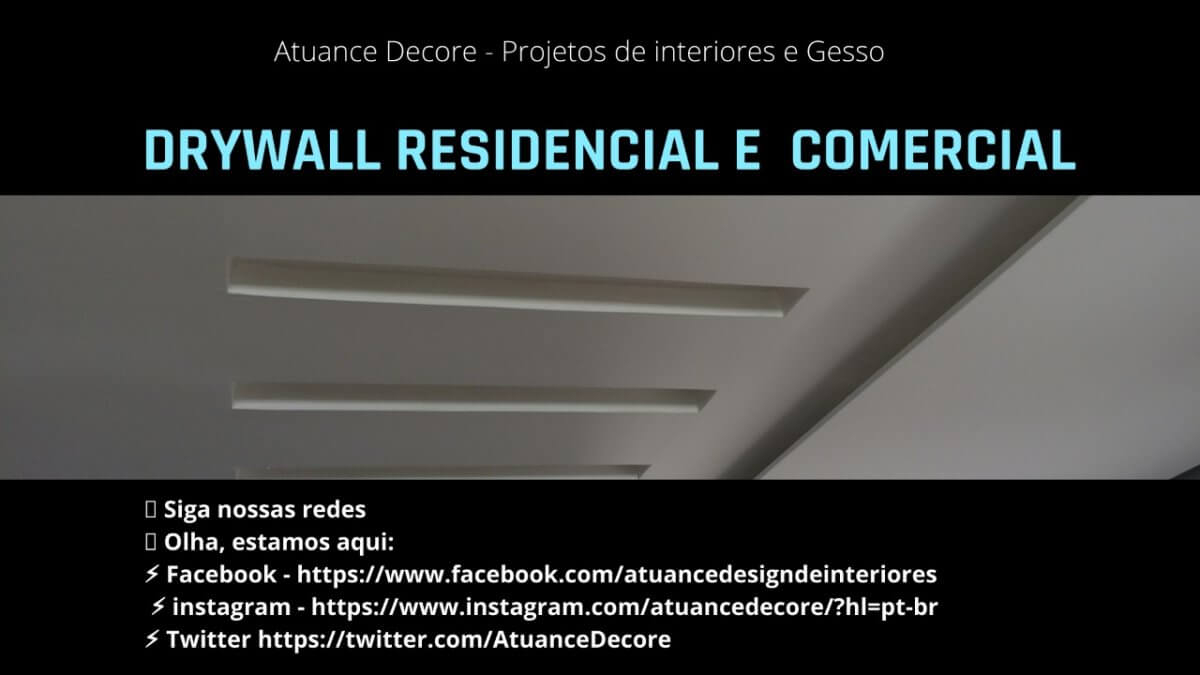 Projeto de decoração de local comercial Araucária bairro Centro - Atuance Decore