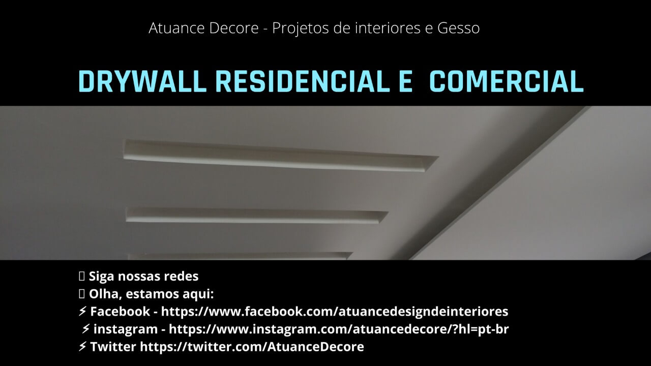 Projeto de decoração de local comercial Araucária bairro Centro - Atuance Decore