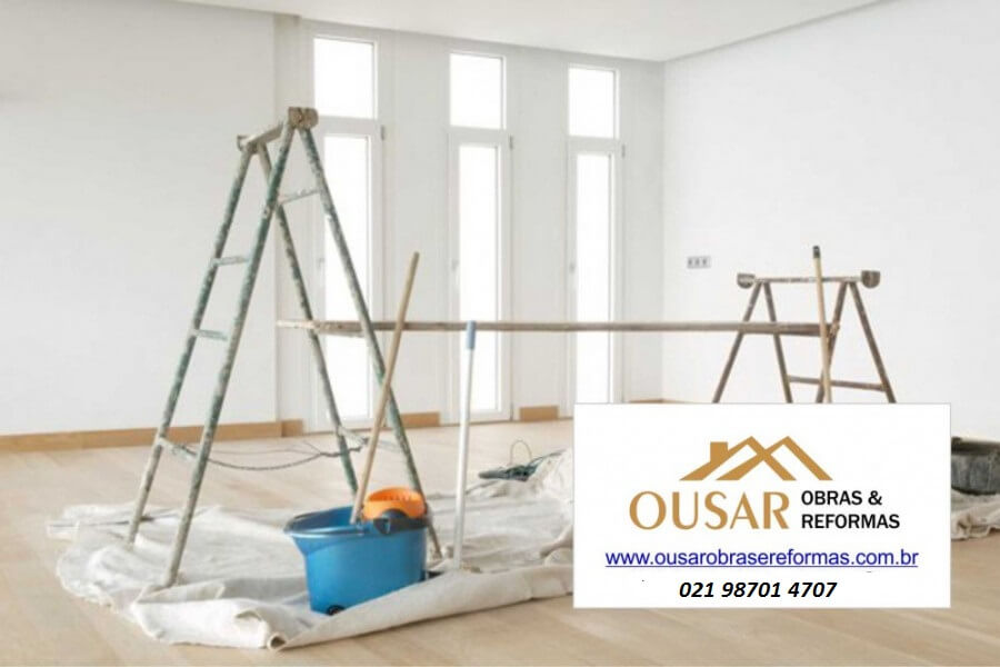 ousar obras reformas pinturas